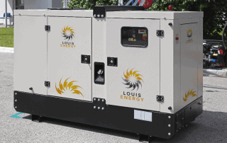 LEC2 S-Serie UV stampa su porte di un generatore elettrico